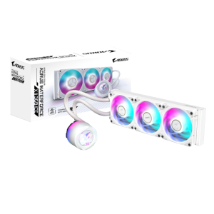 GIGABYTE AORUS WATERFORCE X II 360 ICE Procesador Sistema de refrigeração líquida todo en uno 12 cm branco