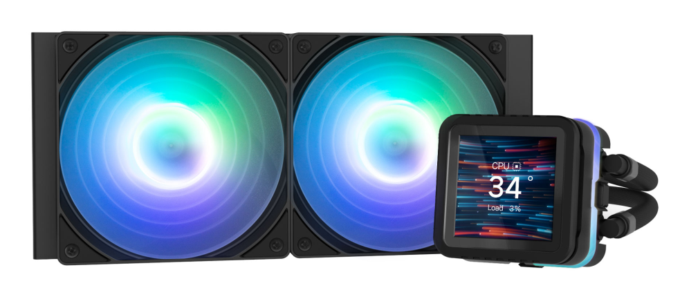 Zalman ALPHA2 DS A24 BLACK sistema de refrigeração para Computador Procesador Sistema de refrigeração líquida todo en uno 12 cm preto 1 peça(s)