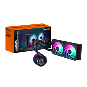 GIGABYTE AORUS WATERFORCE X II 240 Procesador Sistema de refrigeração líquida todo en uno 12 cm preto