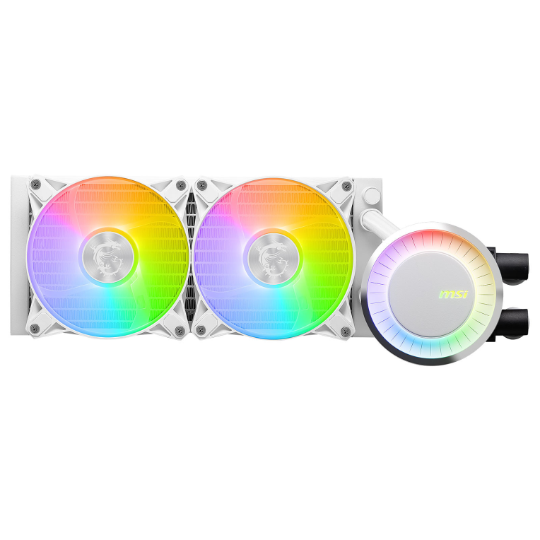 MSI MAG Coreliquid E240 WHITE Placa base, Procesador Kit de refrigeração líquida 12 cm branco