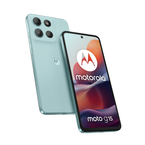 Motorola moto g15 17,1 cm (6.72") SIM doble Android 15 4G USB Tipo C 8 GB 512 GB 5200 mAh azul                                      claro