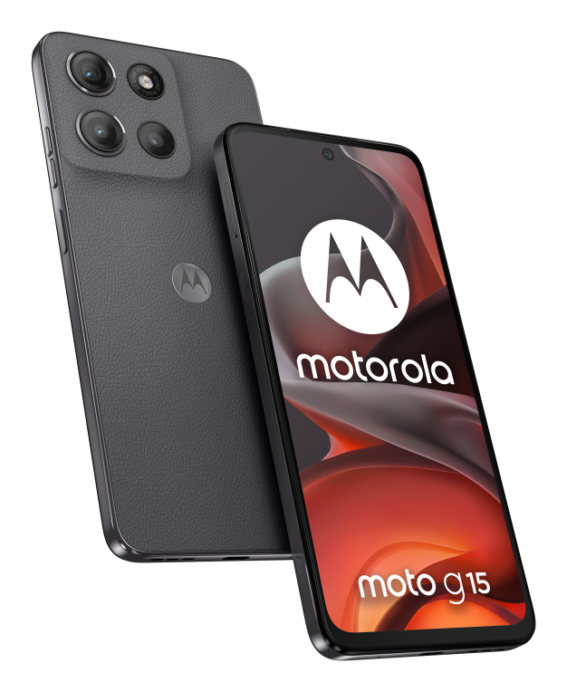 Motorola moto g15 17,1 cm (6.72") SIM doble Android 15 4G USB Tipo C 8 GB 512 GB 5200 mAh cinza