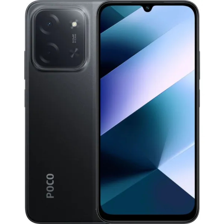 POCO C85 17,5 cm (6.9") SIM doble 4G USB Tipo C 6 GB 128 GB 6000 mAh preto