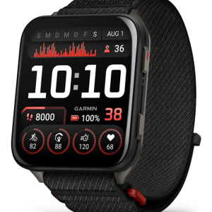 Garmin Venu X1 5,08 cm (2") AMOLED Digital 448 x 486 Pixeles Ecrã táctil preto  Wifi GPS (satélite)