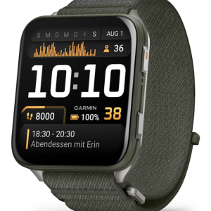 Garmin Venu X1 5,08 cm (2") AMOLED Digital 448 x 486 Pixeles Ecrã táctil cinza  Wifi GPS (satélite)