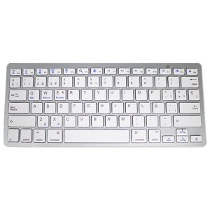 Teclado Slim Bluetooth COOL branco (Español)
