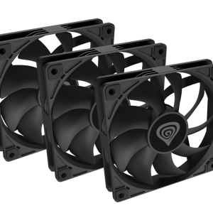 GENESIS Oxal 120 Capa do Computador Ventilador 12 cm preto 3 peça(s)