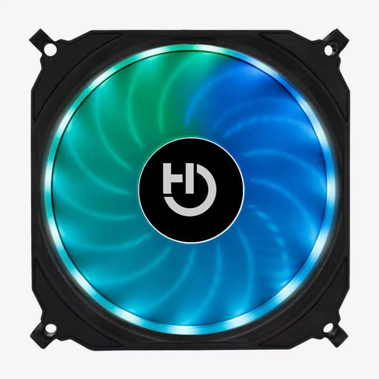 Hiditec N10 Capa do Computador Ventilador 12 cm preto 1 peça(s)