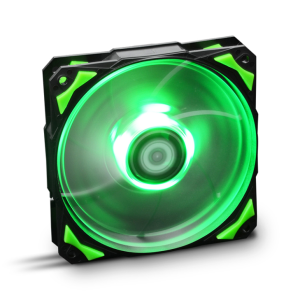 NOX Hummer H-Fan LED Capa do Computador Ventilador 12 cm preto , verde , branco