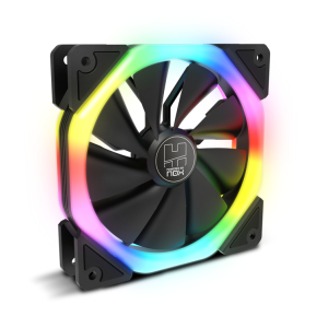 NOX Hummer S-Fan Capa do Computador Ventilador 12 cm preto