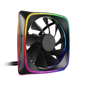 Sharkoon RGB SHARK Lights Capa do Computador Ventilador 12 cm preto