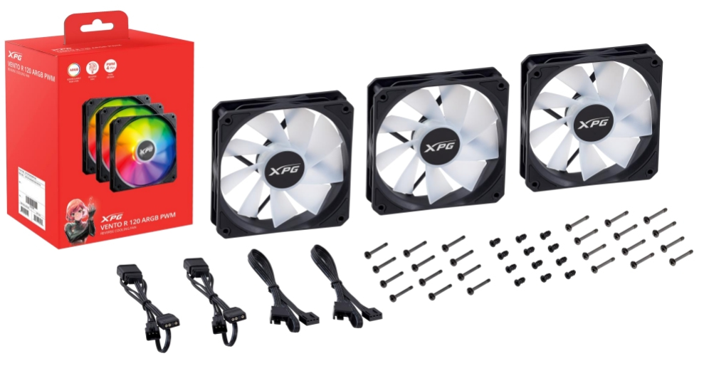 XPG VENTO R 120 ARGB PWM Capa do Computador Ventilador 12 cm 1 peça(s)