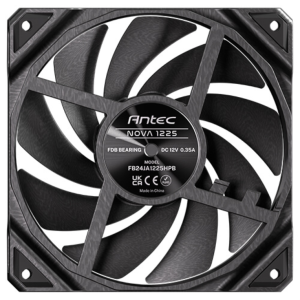 Antec Nova Capa do Computador Ventilador 12 cm preto 3 peça(s)