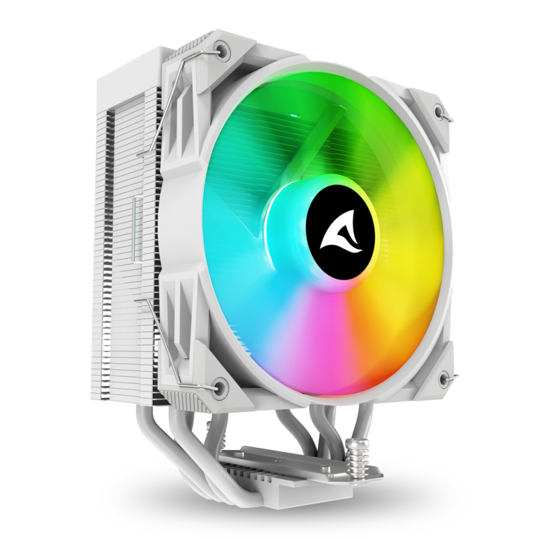Sharkoon A40 RGB Procesador Refrigerador de ar 12 cm branco 1 peça(s)
