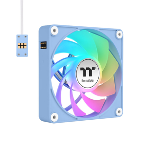 Thermaltake CL-F198-PL12BU-A sistema de refrigeração para Computador Capa do Computador Ventilador 12 cm azul 3 peça(s)