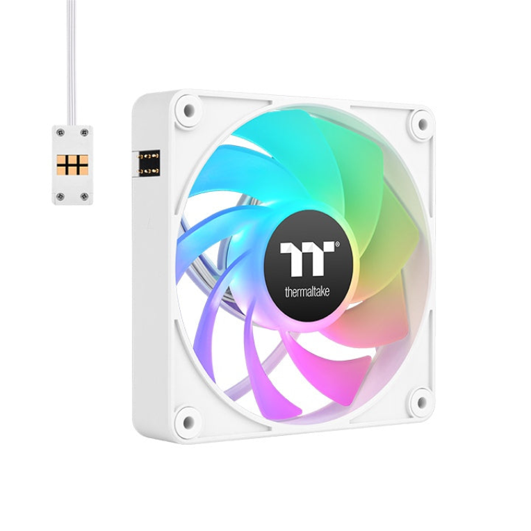 Thermaltake CL-F195-PL14SW-A sistema de refrigeração para Computador Capa do Computador Ventilador 14 cm branco 3 peça(s)