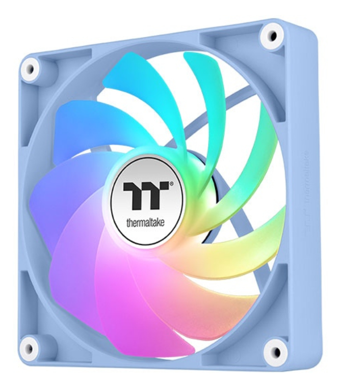 Thermaltake Fan Hydrangea Blue CT120 Capa do Computador Ventilador 12 cm azul , branco 2 peça(s)