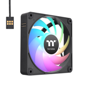 Thermaltake CL-F182-PL14SW-A sistema de refrigeração para Computador Capa do Computador Ventilador 14 cm preto 3 peça(s)