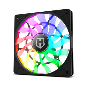 NOX Hummer SLIM FAN Capa do Computador Ventilador 12 cm Translúcido 1 peça(s)
