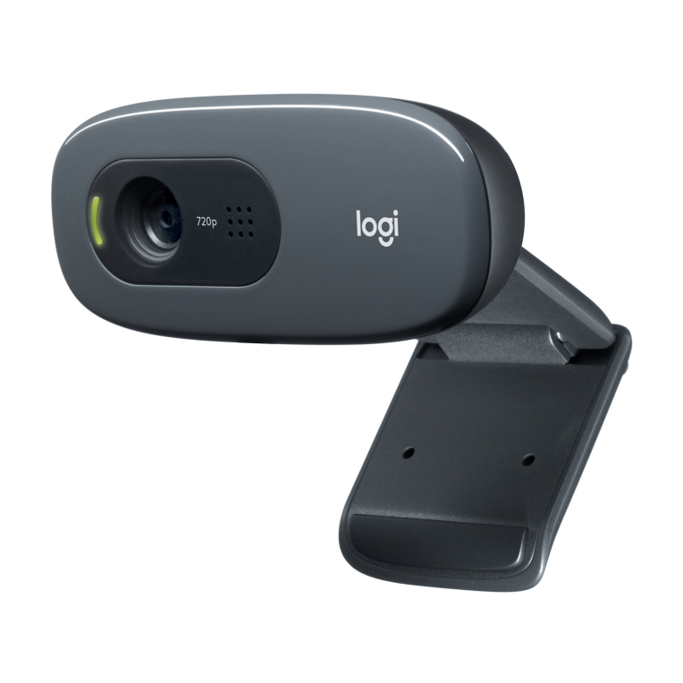 Logitech 960-001063 cámara web 3 MP 1280 x 720 Pixeles USB cinza , cinza Oscuro