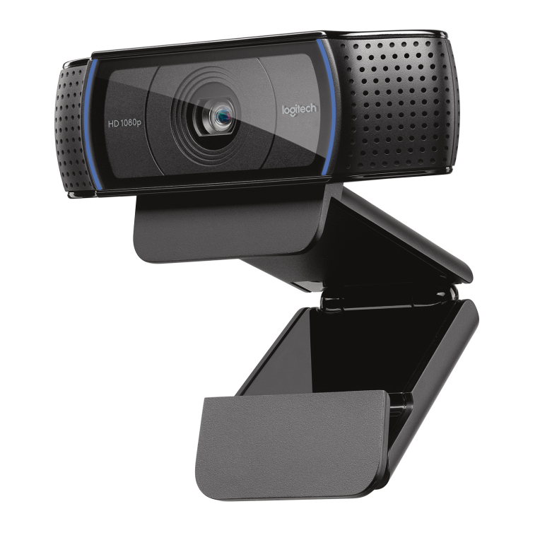 Logitech 960-001055 cámara web 3 MP 1920 x 1080 Pixeles USB preto
