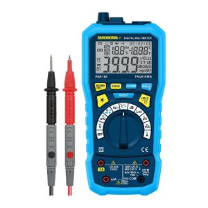 Multímetro digital 5 em 1, cat iii 1000v / 600v. true rms