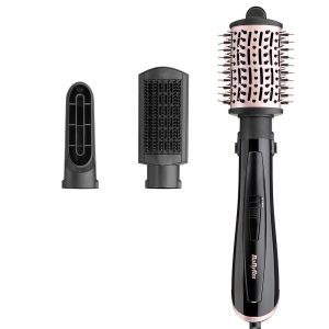 Escova de ar iônica style smooth 1000 w com 3 acessórios