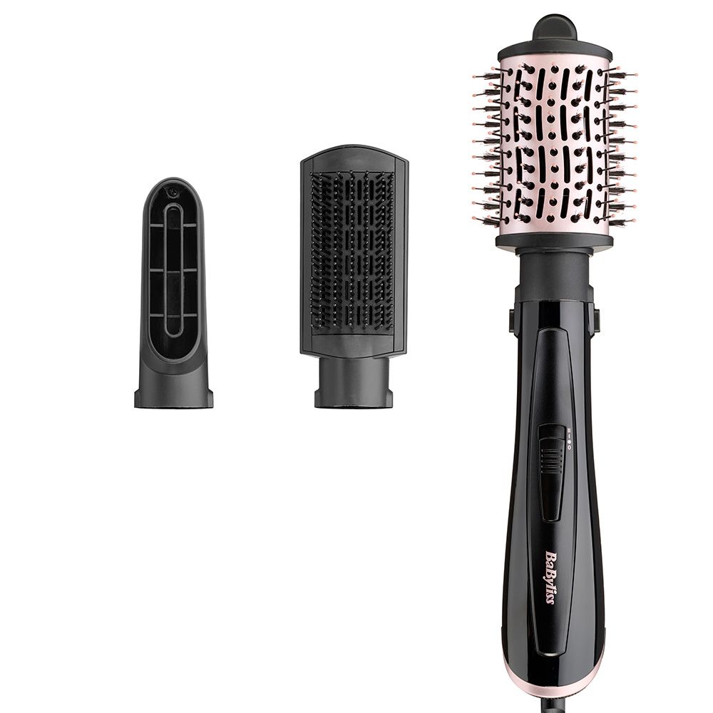 Escova de ar iônica style smooth 1000 w com 3 acessórios