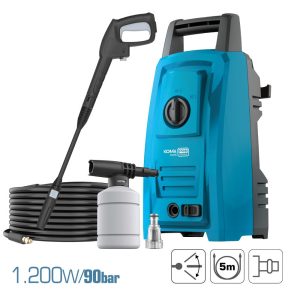 Máquina de lavar a alta pressão 1.200w 90 bar
