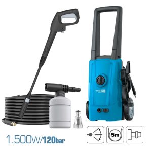 Máquina de lavar a alta pressão 1.500w 120 bar