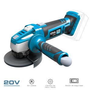 Rebarbadora angular 20 v ø115 mm (sem bateria nem carregador) 28,9 x 23,9 cm