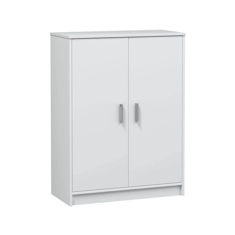 Armário de 2 portas, branco