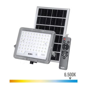 Foco projetor solar slim 300 w 2500 lm 6500 k luz fria