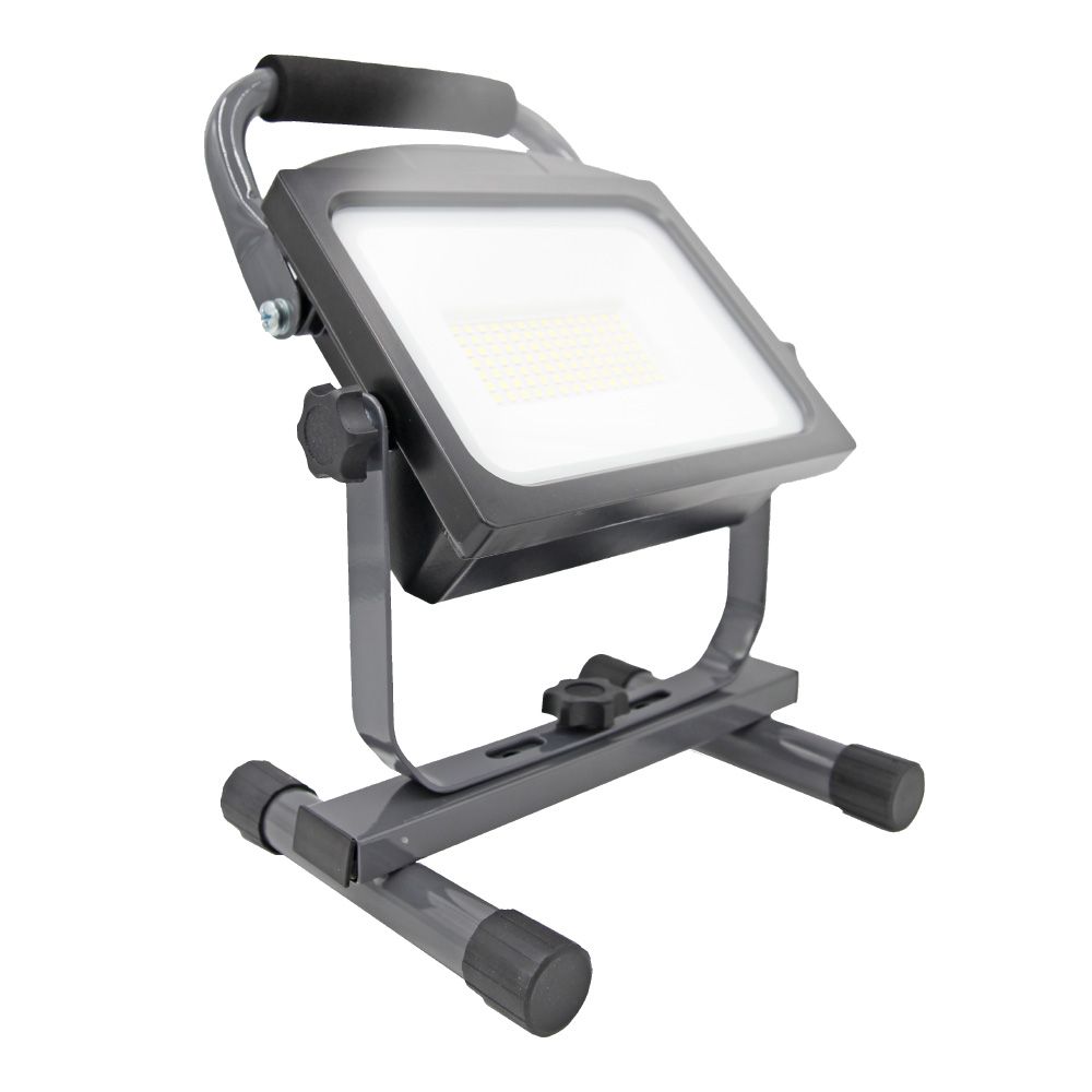 Projetor led recarregável 50 w 5000 lm 6500 k
