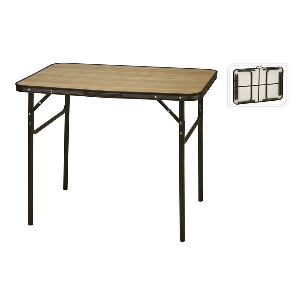 Mesa de campismo 90 x 60 x 30 cm