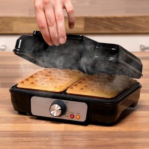 Máquina de waffles 230v 1000w alpina