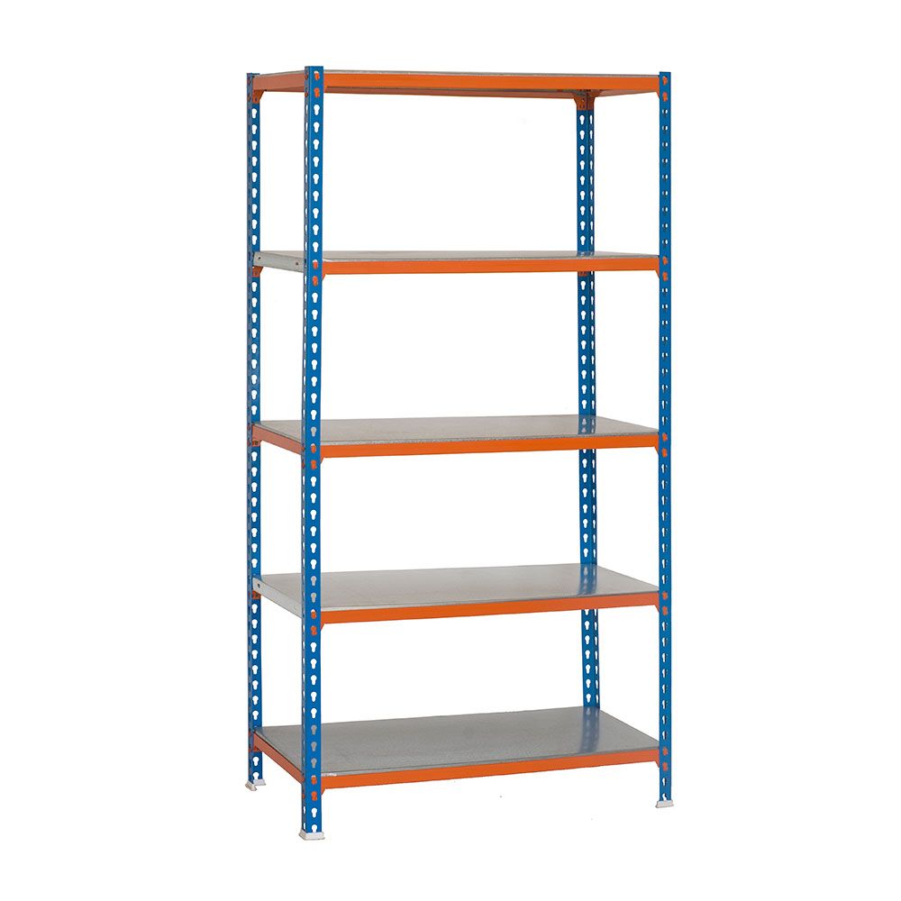 Estante metálica sem parafusos simonclick plus 5/500 simon rack
