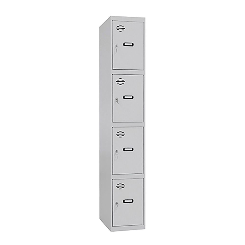 Cacifo metalico pro desmontada 4 compartimentos 30x50x180cm simon rack
