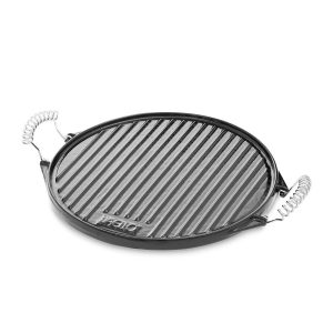Grelhador de ferro esmaltado redondo ø43cm. vaello