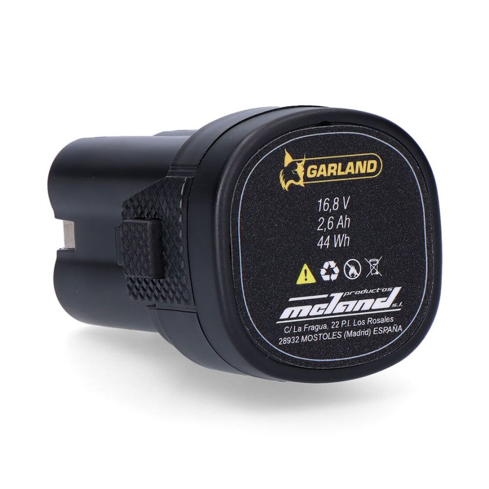 Bateria de sobresselente cepa 16.8v 2,6ah para 84113 garland
