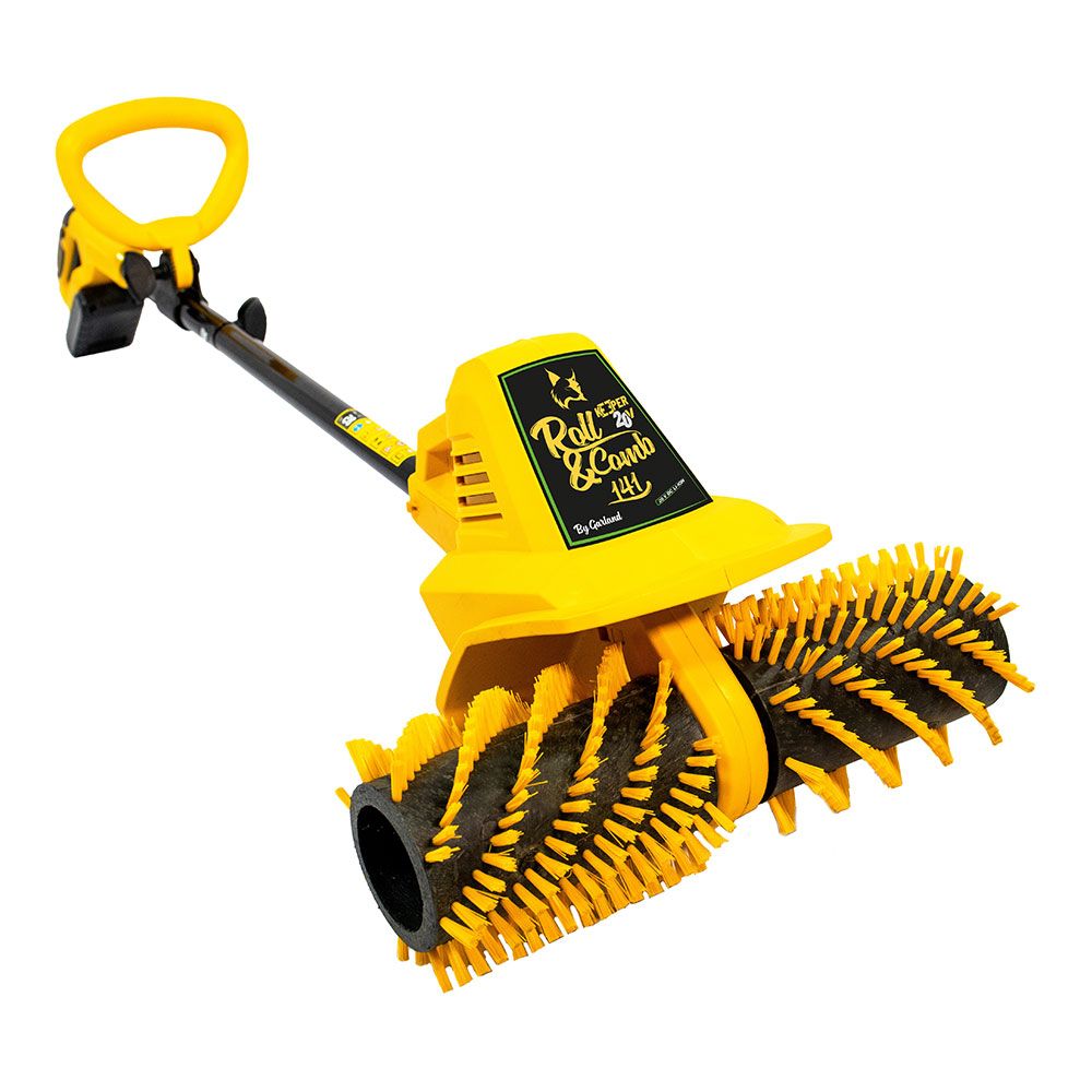 Vassoura elétrica para relva artificial roll&comb keeper 20v 141-v23 20_v-0007 garland