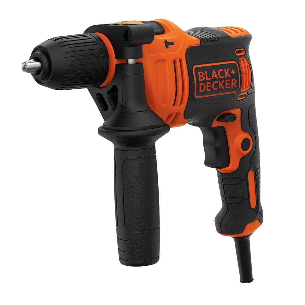 Berbequim de percussão 710w beh710k-qs black+decker
