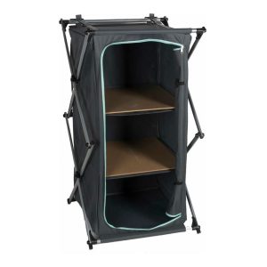 Armário para campismo com 2 prateleiras 53x49x95cm. camp active