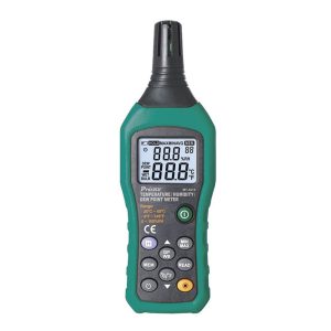 Medidor de temperatura, humidade relativa e ponto de orvalho