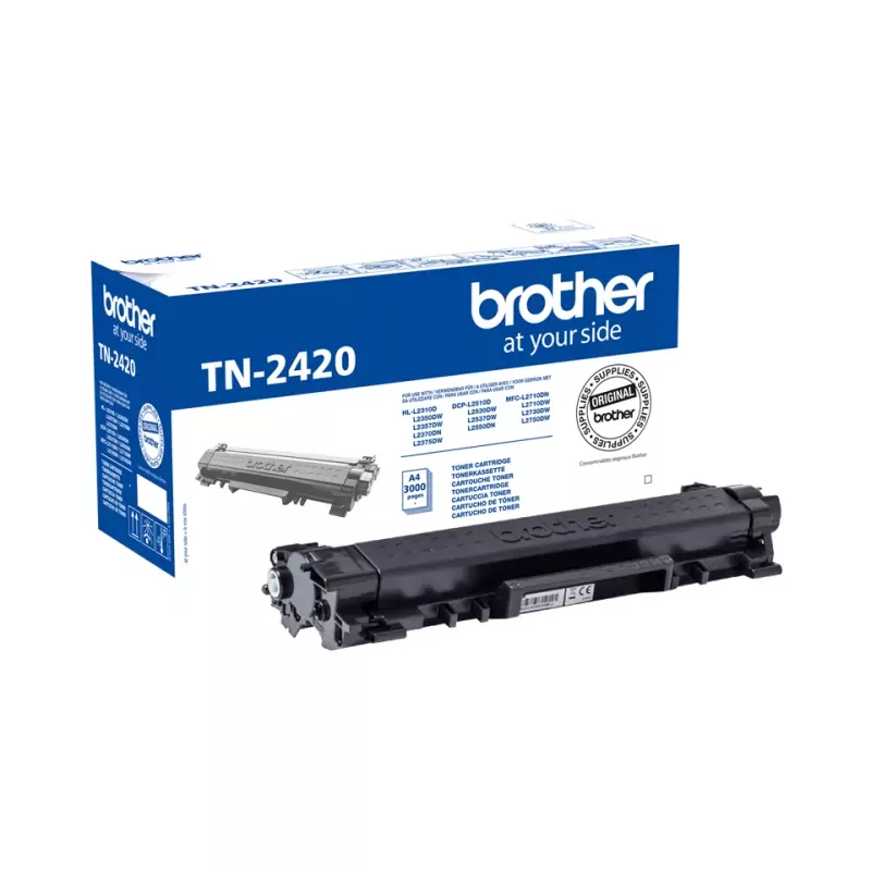 Toner Preto Brother TN2420 Original