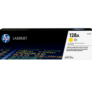 HP Cartucho de tóner original LaserJet 128A amarillo