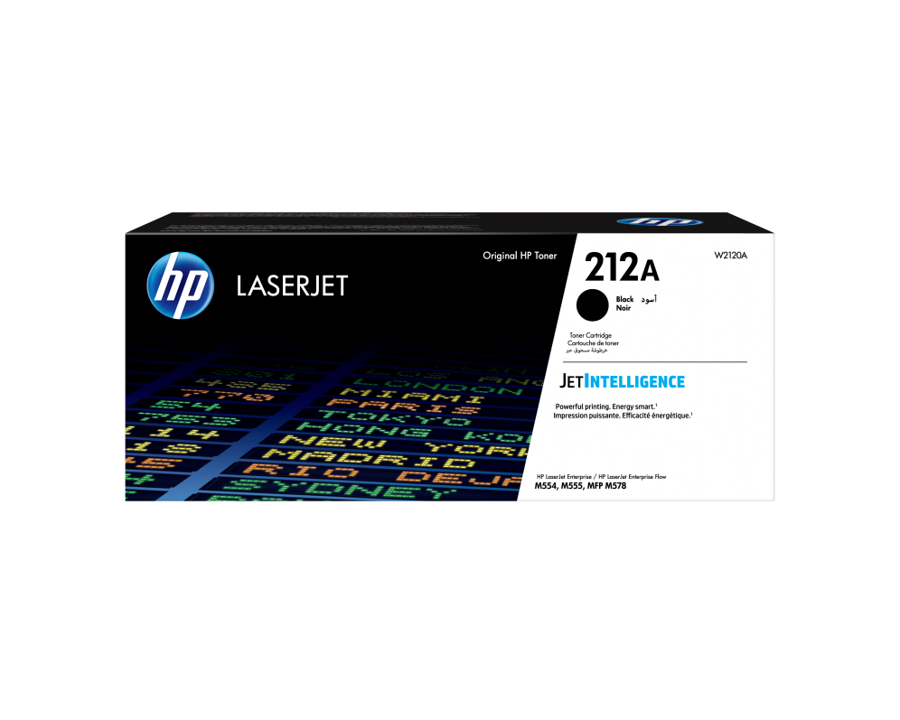 HP Cartucho de tóner Original LaserJet 212A preto