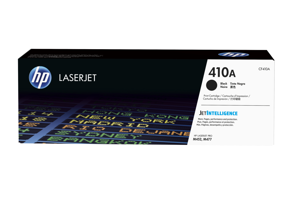 HP Cartucho de tóner original LaserJet 410A preto
