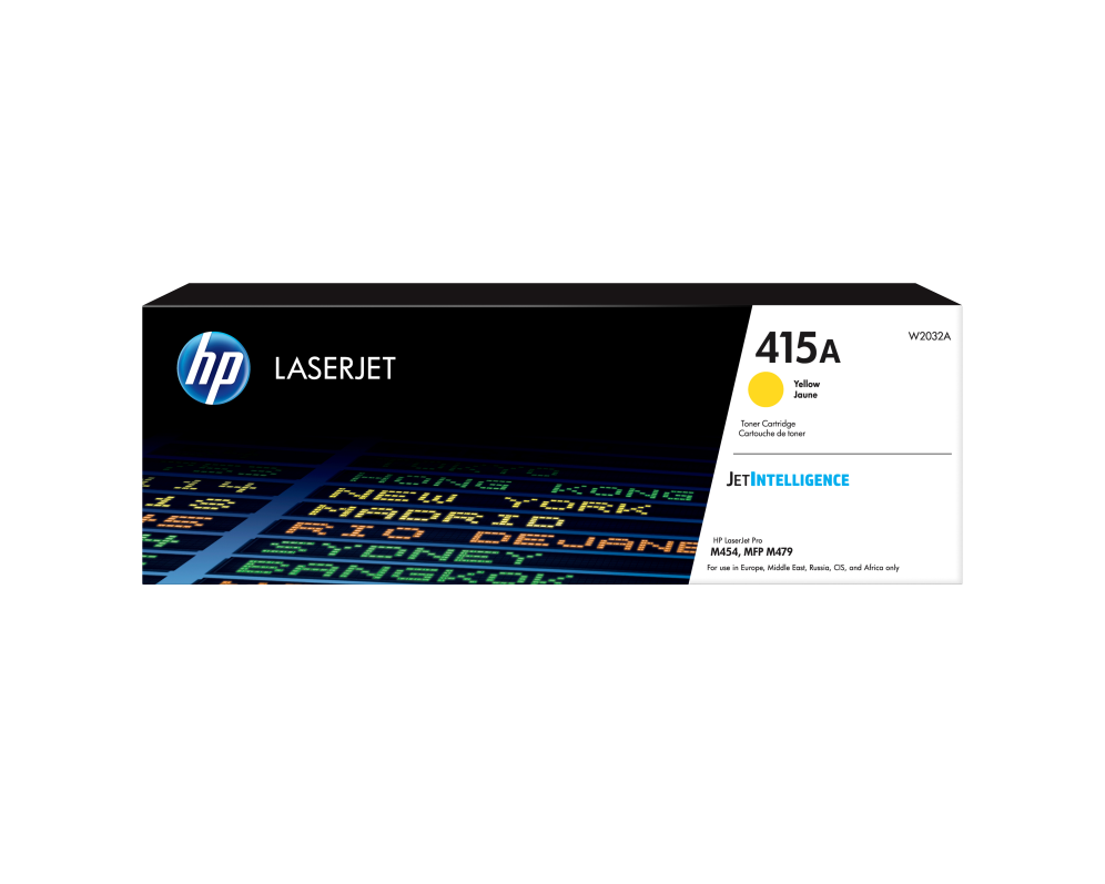 HP Cartucho de tóner Original LaserJet 415A amarillo