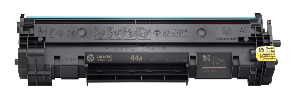 HP Cartucho de tóner Original LaserJet 44A preto